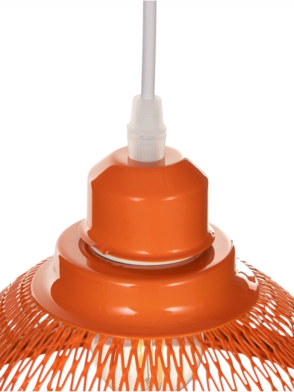 Светильник Robert 1х40Вт Е27 пр-1м апельсин 24х24х14см Светильник Robert 1х40Вт Е27 пр-1м апельсин 24х24х14см