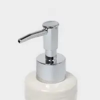 Дозатор для моющего средства с подставкой для губки Доляна &laquo;Роза золотая&raquo;, 200 мл