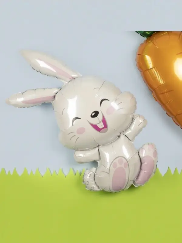 Воздушный шар фольгированный 44" &laquo;Зайка&raquo;, фигура