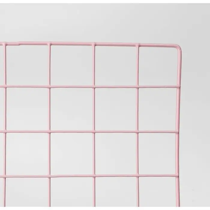 Сетка торговая 45&times;65 см, ячейка 5&times;5 см, окантовка 5 мм, пруток 3 мм розовая