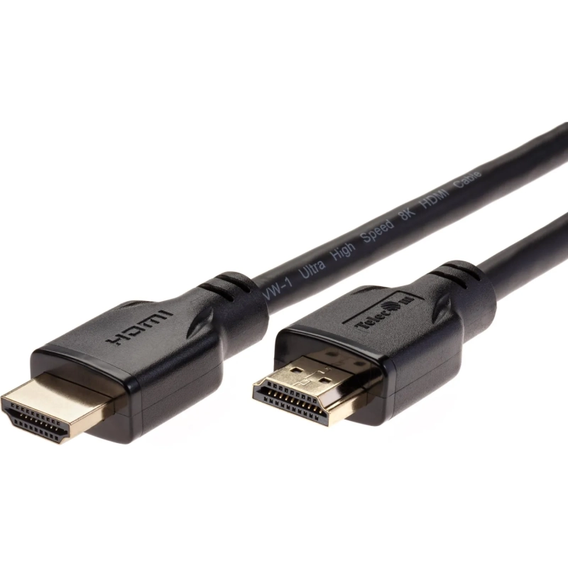 Кабель HDMI 19M/M,ver. 2.1, 8K@60 Hz 1.5m, медь,  Telecom <TCG255-1.5M