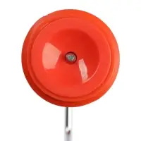 Валик декоративный ТУНДРА, резиновый, &laquo;кирпич плоский&raquo;, рукоятка d=6 мм, 180 мм