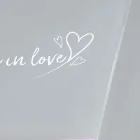 Пакет для цветов конус To be in love, светло-сиреневый, 40&times;50 см