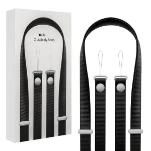 Ремень через плечо Crossbody Strap для iPhone Black