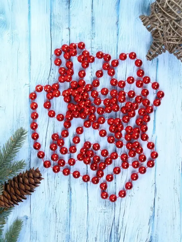 Бусы на ёлку &laquo;Шары&raquo;, длина 2.7 м, d=12 мм, МИКС