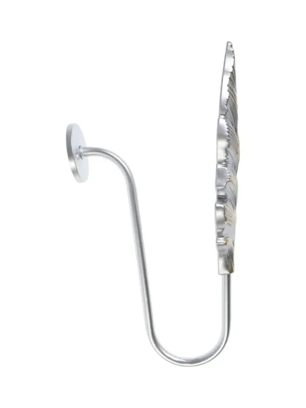 Крючок для штор CAPPIO KS041, цвет серебро с золотом, набор 2 шт Крючок для штор CAPPIO KS041, цвет серебро с золотом, набор 2 шт