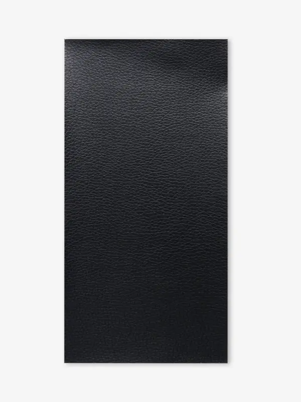 Заплатка клеевая из кожзаменителя, 10&times;20 см, чёрная