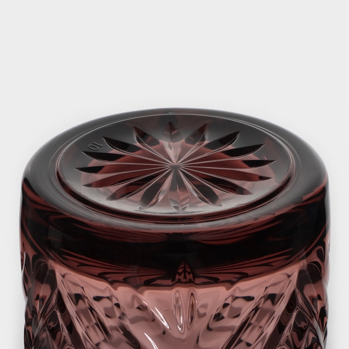 Стакан высокий стеклянный «Зальцбург», 380 мл, цвет лилак