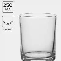 Стакан низкий для виски Paşabah&ccedil;e Istanbul, 250 мл, стекло, прозрачный