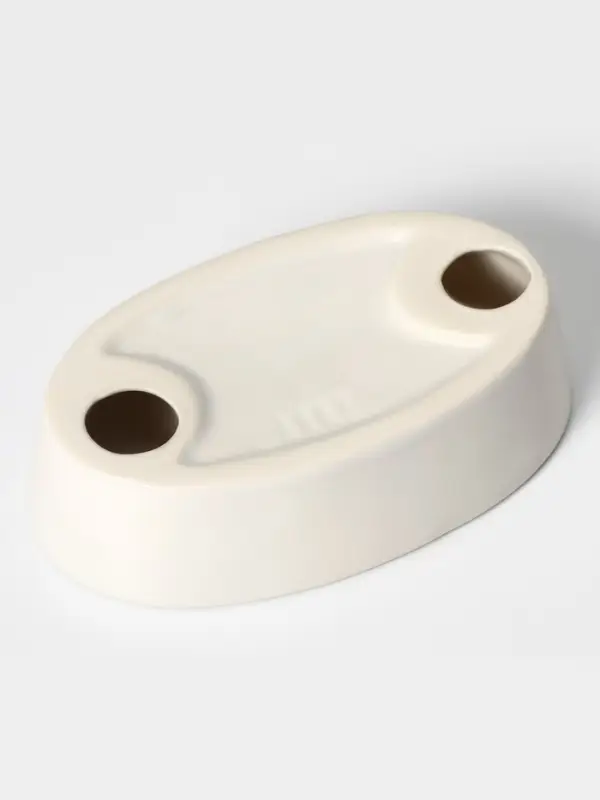 Аксессуары для ванной Доляна &laquo;Изящный барельеф&raquo;, 4 предмета, дозатор 250 мл, мыльница, 2 стакана, белые