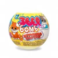 Бомбочка для ванн с игрушкой "звер бомб" тропик, 130 г Бомбочка для ванн с игрушкой "звер бомб" тропик, 130 г