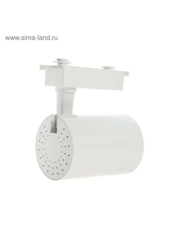 Трековый светильник Luazon Lighting TSL-016, 30 Вт, 2400 Лм, 2700-6500К, управление с пульта, белый, 3 режима свечения