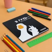 Дневник универсальный для 1-11 классов &laquo;Я ГУСЬ - НА ОТЛИЧНО УЧУСЬ!&raquo;, твёрдая обложка, глянцевая ламинация, 40 листов