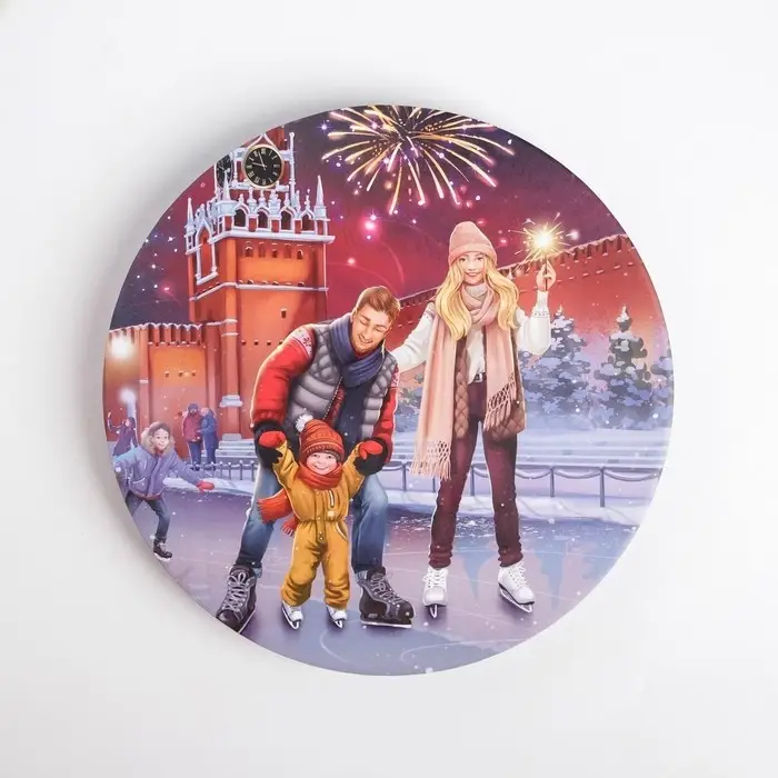 Коробка подарочная «Городские истории», 20 х 20 х 14.5 см, Новый год