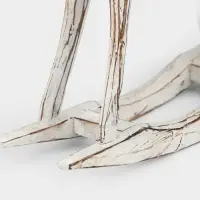 Сувенир интерьерный &laquo;Лошадка-качалка&raquo;, 27&times;7.5&times;32 см, дерево, белый антик