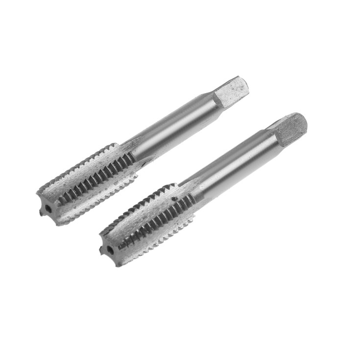 Метчики метрические ручные ТУНДРА, М12 х 1.75 мм, комплект из 2 шт. Метчики метрические ручные ТУНДРА, М12 х 1.75 мм, комплект из 2 шт.