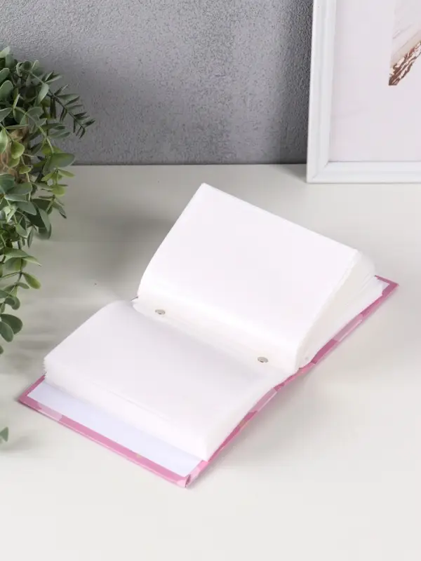 Фотоальбом 100 фото Фотоальбом 100 фото "Малышке" 10X15см, ПП карм., розовый