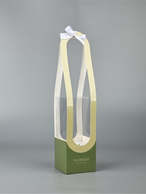 Коробка для цветов складная Flowers for you, 10 × 45 × 10 см