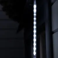 Гирлянда &laquo;Сосулька&raquo; тающая 0.3 м, IP44, прозрачная нить, 18 LED, 12 В, переливы, свечение белое