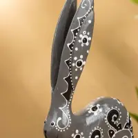 Сувенир "Заяц" дерево 10х3х24 см Сувенир "Заяц" дерево 10х3х24 см