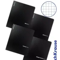 Комплект тетрадей 48 листов в клетку/линейку ErichKrause Black Diamond, 10 штук