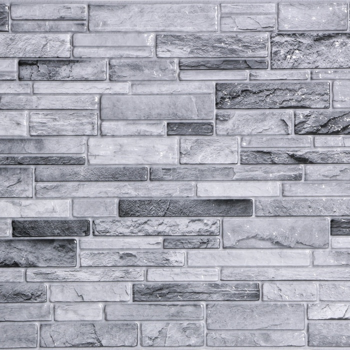 Панель ПВХ Сланец вечерний 960х485 мм Панель ПВХ Сланец вечерний 960х485 мм