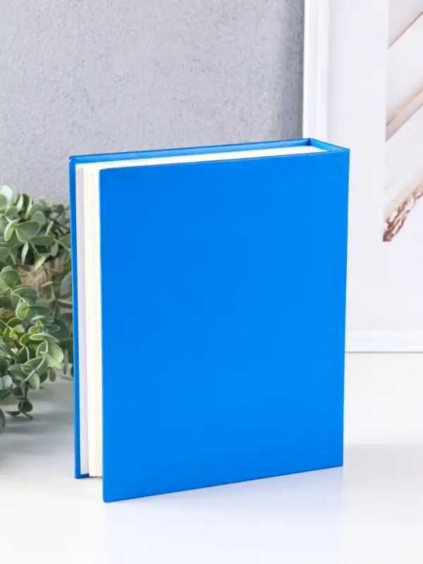 Фотоальбом 200 фото 10X15см, голубой, ПП карм.