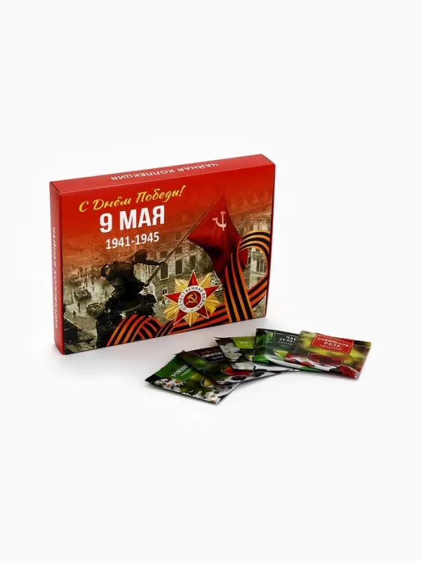 Чай подарочный на 9 мая &laquo;День победы&raquo;, 36 пакетиков