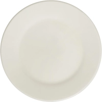 Тарелка Makalu,  D152мм, фарфор, белая 18шт/уп