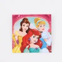 Блокнот 10х10см, 16 л МИКС "Принцессы"