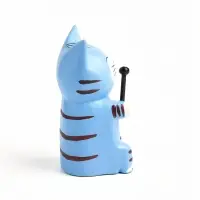 Фигурка &laquo;Кот с микрофоном&raquo;, 3&times;4&times;8 см, дерево, МИКС