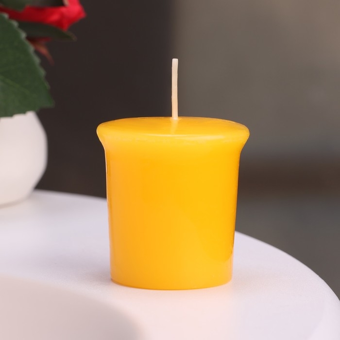 Свеча ароматическая  Свеча ароматическая "Fruit fusion", фруктовое слияние, набор 5х4,5 см, 3 шт