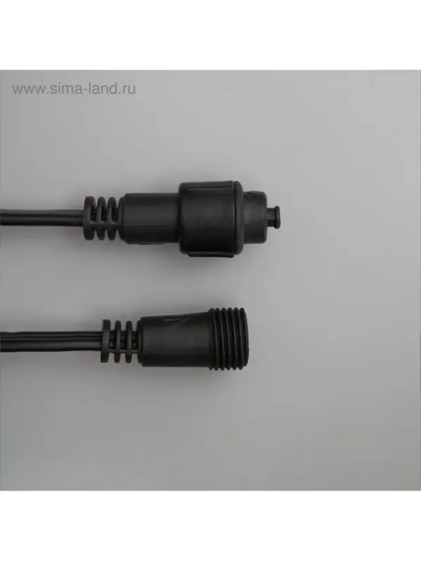 Гирлянда &laquo;Занавес&raquo; 2&times;6 м, IP44, УМС, тёмная нить, 1440 LED, свечение синее, 220 В