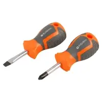 Набор отвёрток 2пр. (SL6x38mm, PH2x38mm), пласт.подвес