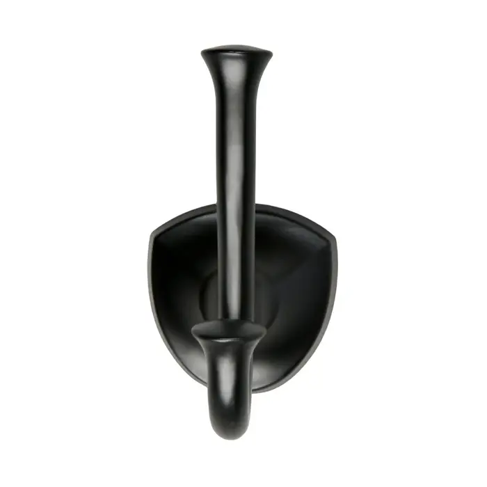 Крючок мебельный CAPPIO VALUE, двухрожковый, цвет черный