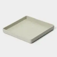 Блюдо сервировочное &laquo;Мрамор&raquo;, 18.5&times;2.3 см, серое