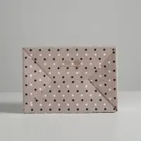 Коробка подарочная сборная, упаковка, Present, 22 х 15 х 10 см