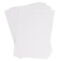Картон белый А4 Calligrata, 8 листов, мелованный, 230-240 г/м&sup2;, картонная обложка, в папке