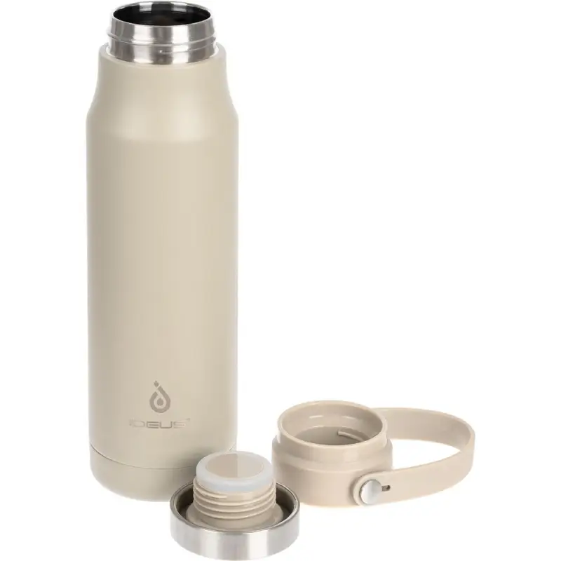 Термобутылка Tateyama, серо-бежевая Термобутылка Tateyama, серо-бежевая