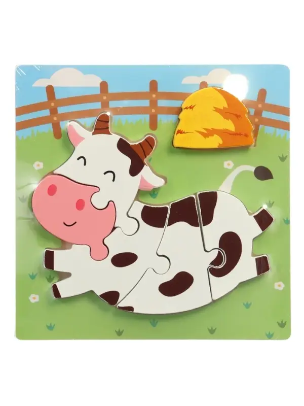 Развивающий деревянный Пазл