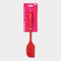 Лопатка кухонная Доляна &laquo;Гранат&raquo;, 27&times;5 см, красная