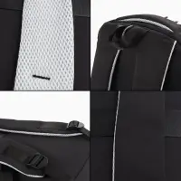 Рюкзак школьный &laquo;Котик&raquo;, 3 кармана, 2 отделения, 29&times;14&times;44 см, чёрный