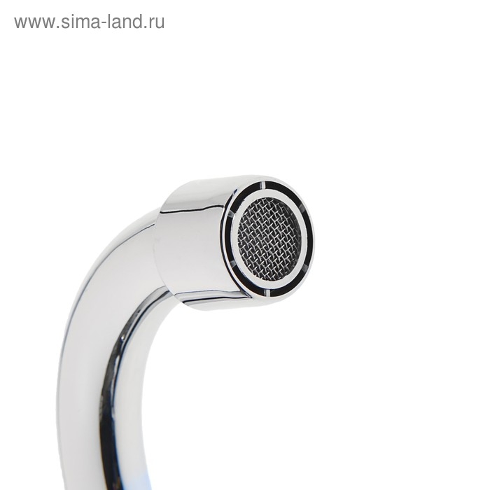 Излив для смесителя  Излив для смесителя "Центр Сантехники", метрическая резьба М22x1.5, длина 160 мм, высота 160 мм, d=16, хром