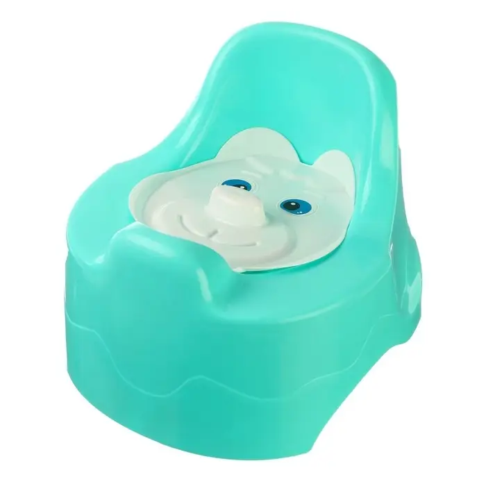 Горшок детский &laquo;Мишка&raquo;, с крышкой, МИКС