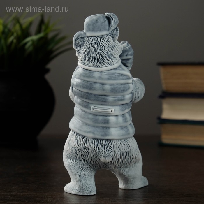 Сувенир Сувенир "Медведь с самоваром" 14,5см