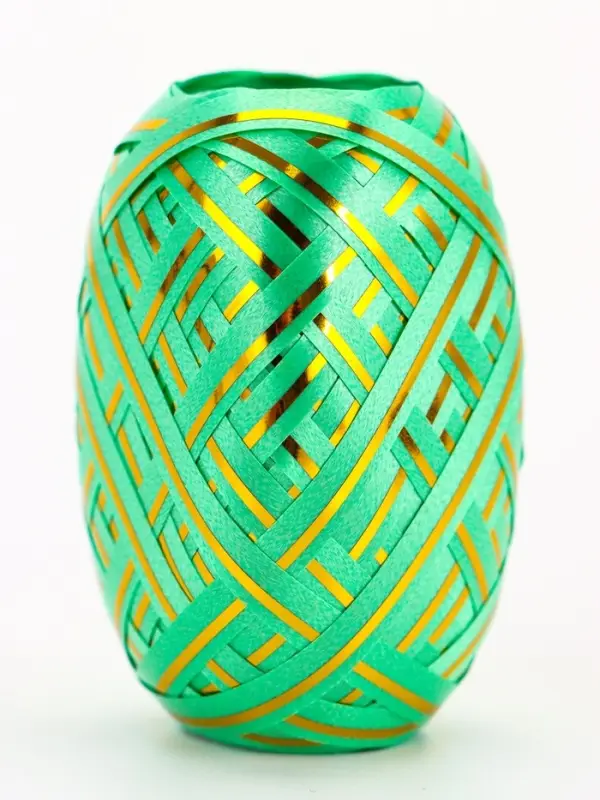 Лента упаковочная, с полосой, микс, 0.5 см &times; 10 м, набор 6 шт.