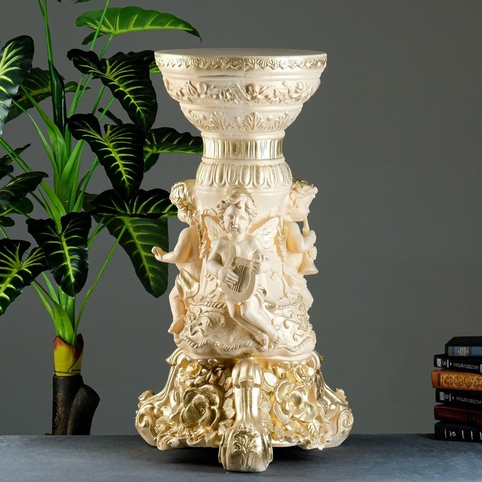 Колонна Колонна "Три ангела" слоновая кость, 49х46х88 см