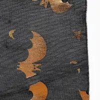 Скатерть на хеллоуин «Летучие мыши», золото, 200 х 140 Скатерть на хеллоуин «Летучие мыши», золото, 200 х 140