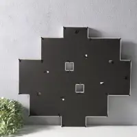 Фоторамка - коллаж на 10 фото 10&times;15 см &laquo;Пассаж&raquo;, пластик, белая, 55&times;48.5 см