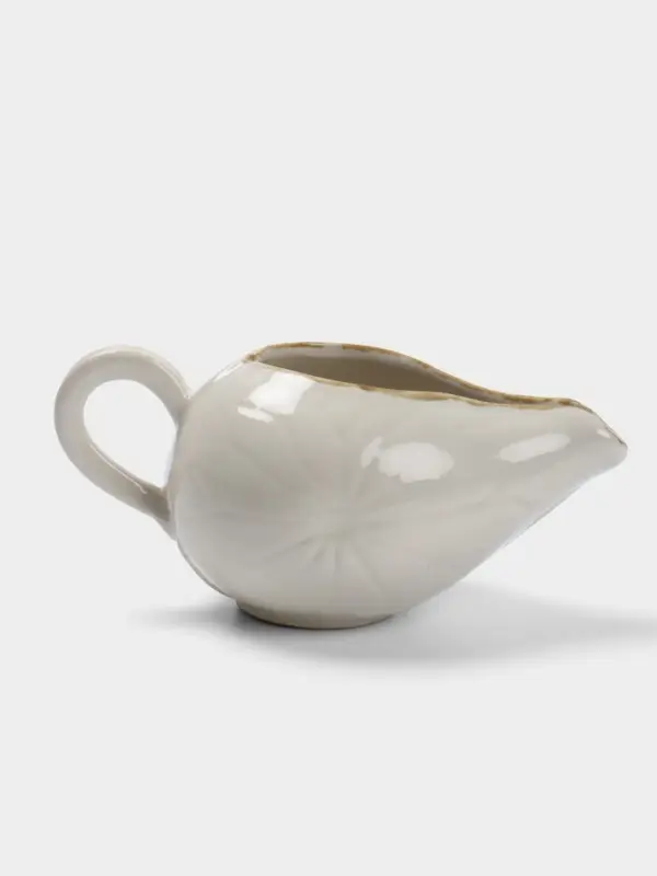 Соусник, 8&times;9&times;16 см, керамика, белый